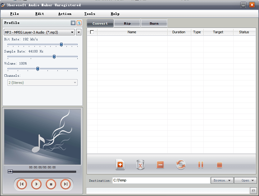 3herosoft Audio Maker 官方版